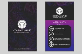 طرح لایه باز کارت ویزیت موبایل فروشی و ...