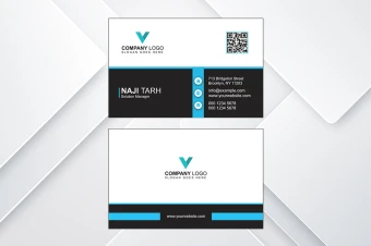 قالب آماده طرح کارت ویزیت - قابل ویرایش - شرکتی، شخصی و تجاری - دورو