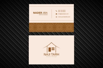 قالب آماده لایه باز طرح کارت ویزیت - شرکتی، شخصی و تجاری - دورو و قابل ویرایش