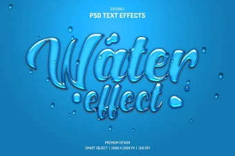 دانلود طرح لایه باز افکت متن سه‌بعدی (3D Text Effect PSD)