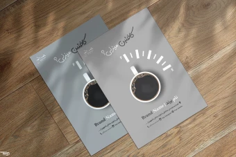 دانلود تراکت لایه باز کافی شاپ