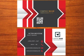 طرح لایه باز کارت ویزیت سه بعدی اداری و خدماتی  شماره 4