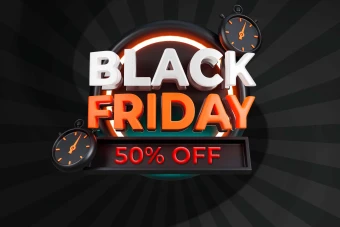 پوستر تبلیغاتی بلک فرایدی یا جمعه سیاه