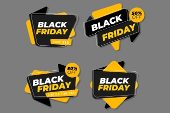 وکتور جمعه سیاه یا بلک فرایدی