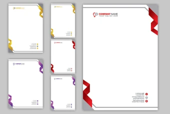 فایل لایه باز حرفه ای سربرگ پزشکی اداری، شرکتی و تجاری