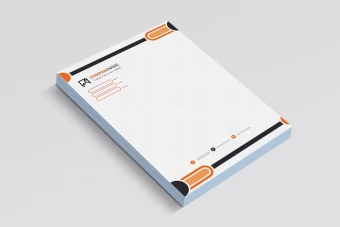 فایل لایه باز سربرگ اداری /تجاری /شرکت خصوصیpsd