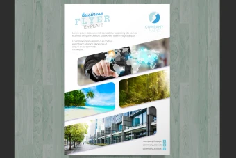 طرح لایه باز تراکت یا فلایر و پوستر تبلیغاتی برای تمام مشاغل و خدمات شماره 20