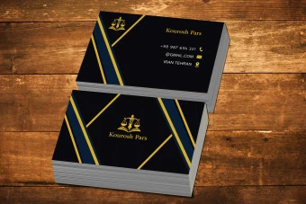 کارت ویزیت وکیل دادگستری