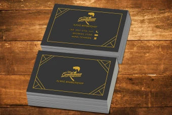 کارت ویزیت آرایشگاه مردانه