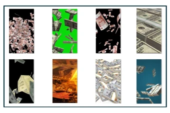 41 عدد افکت ویدیو زیبا از پول (دلار)