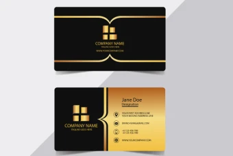 قالب آماده لایه باز طرح کارت ویزیت - قابل ویرایش و شخصی سازی - شخصی، شرکتی و تجاری - دورو