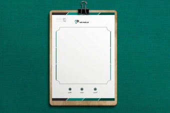 طرح لایه باز سربرگ شرکتی