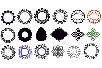 شمسه و اشکال اسلیمی