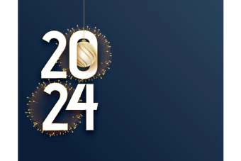 فایل لایه باز با موضوع سال نو میلادی 2024