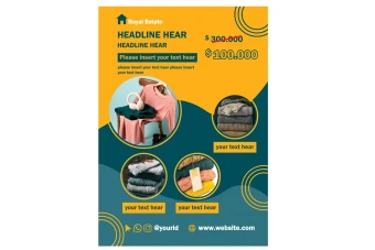 دانلود طرح لایه باز پوستر برای تبلیغات و فروش محصولات و تبلیغ کسب و کار