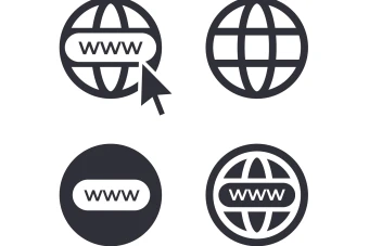 دانلود آیکن وب سایت www