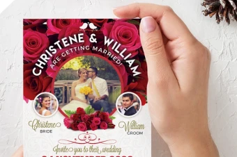 دانلود فایل لایه باز کارت دعوت عروسی