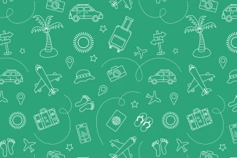 پتر و آلمان خطی برای طراحی های شرکت مسافرتی و گردشگری