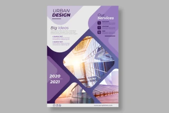 طرح لایه باز تراکت یا فلایر و پوستر تبلیغاتی  برای تمامی مشاغل بخصوص املاک شماره 27