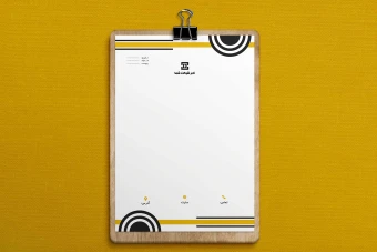 طرح لایه باز سربرگ شرکتی