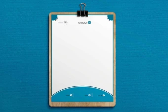 طرح لایه باز سربرگ شرکتی