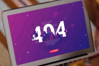 3 قالب فایل صفحه ارور 404  لایه باز psd ,EPs,ai