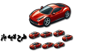 8 طرح وکتور لایه باز از ماشین های 3 بعدی کاملا لایه باز جهت تغییر اندازه و رنگ