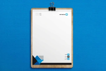 طرح لایه باز سربرگ شرکتی