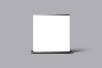 موکاپ تراکت یا بنر استند