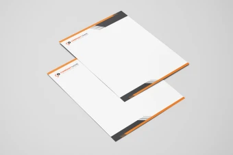 فایل لایه باز سربرگ اداری، تجاری، نسخه پزشک