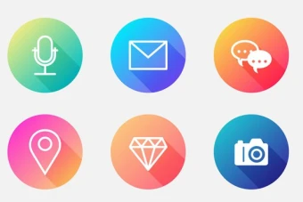 پک جذاب آیکون هایلایت اینستاگرام- طرح گرادیانت