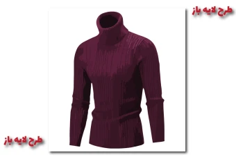 طرح لایه باز از پلیور زمستانه  کاملا لایه باز جهت تغییر اندازه و رنگ