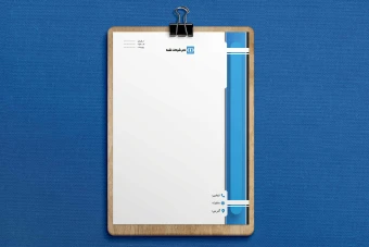 طرح لایه باز سربرگ شرکتی