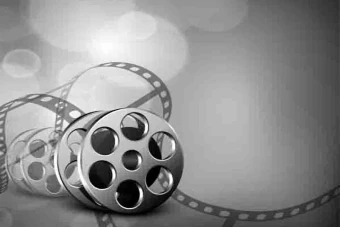 پس زمینه و تصویر وکتور نوار فیلم ویدیویی