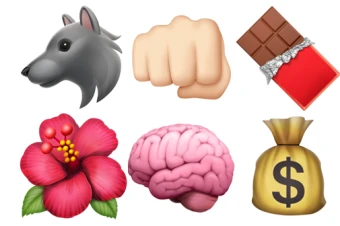 مجموعه 335عددی ایموجی های کاربردی(ios)