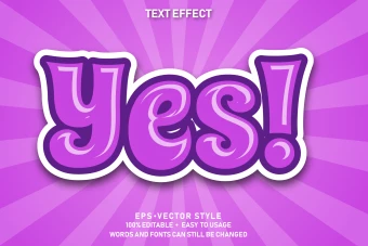 استایل فونت بنفش