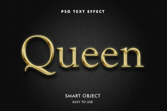 استایل فونت طلایی