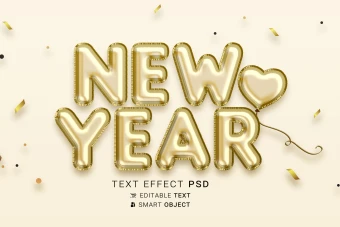 استایل فونت طلایی کرم