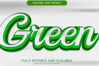 استایل فونت سبز