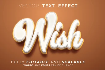 استایل فونت زرد سفید