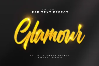 استایل فونت طلایی