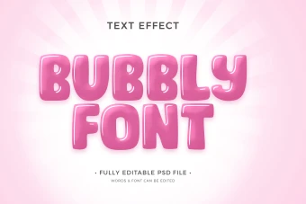 استایل متن صورتی