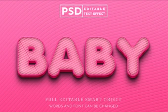 استایل متن صورتی