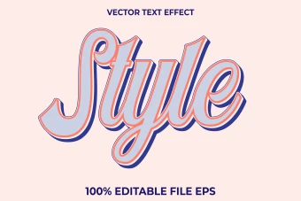 استایل متن صورتی