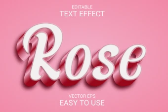 استایل متن صورتی