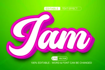 استایل متن صورتی