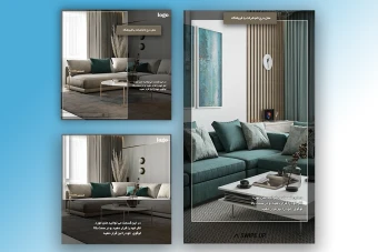 قالب پست و ریلز استوری اینستاگرام