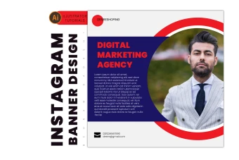 قالب آماده پست اینستاگرام