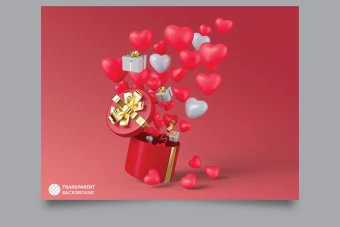 فایل لایه باز مخصوص روز ولنتاین