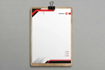 طرح لایه باز سربرگ شرکتی